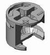 xzenter Standard I - Zamak - 12mm - PZ2-o.R.-m.L.- blank